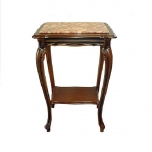 ガリンベルティフラワースタンド(角)ブラウン/ピンク