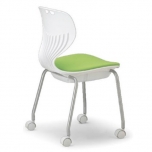 ミーティングチェア(C)ライムグリーン