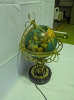 地球儀(イルミネーションブルー)